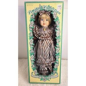 Limited Edition Porcelain Doll by Cheri Pre-Owned Stored New in Box (JENNIFER)